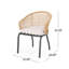 Caractéristique de salon unique, chaise d'appoint distinctive-68000201-68000200