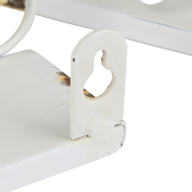 Paylor 4 Piece Metal Floating Shelf
