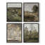 «Vintage Landscape CCxxxvi», ensemble de 4 reproductions encadrées-1790903395-1790903393