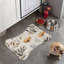 Vintage Blooms - Bone Shape Feeding Mat