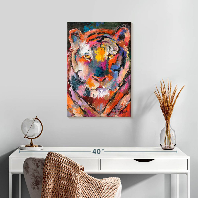 Brampt Tiger I, 24" H x 16" W