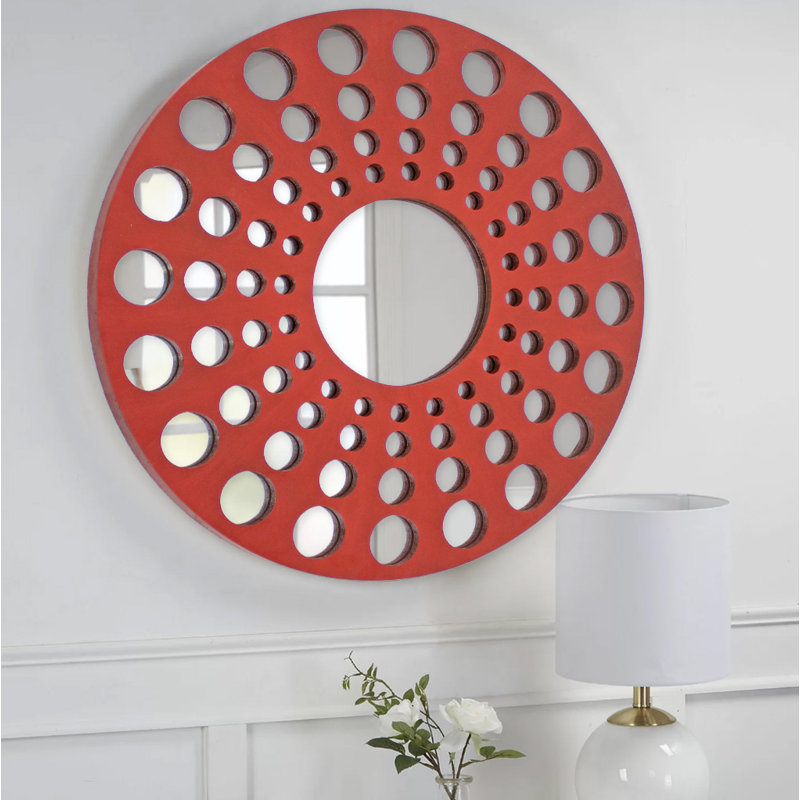 Van Nest Wood Wall Mirror