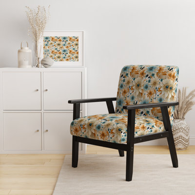 Fauteuil d'appoint rembourré Cottage