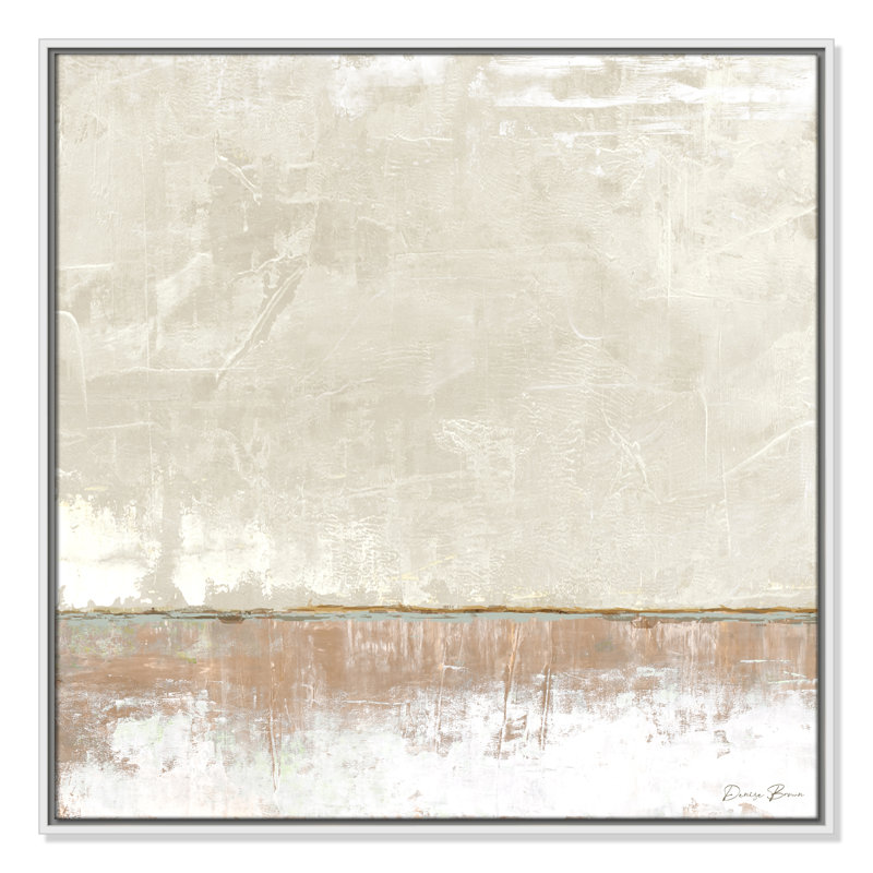 " Better Days II ", 31.5" H x 31.5" W, White
