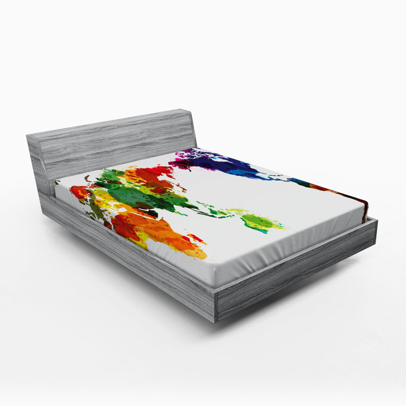 Microfiber Fitted Sheet, Queen Fitted Sheet