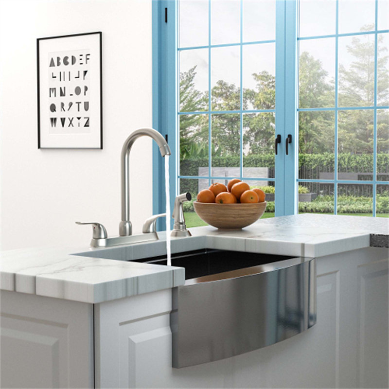 Red Cloud Pull Out Kitchen Faucet, Brushed Nickel