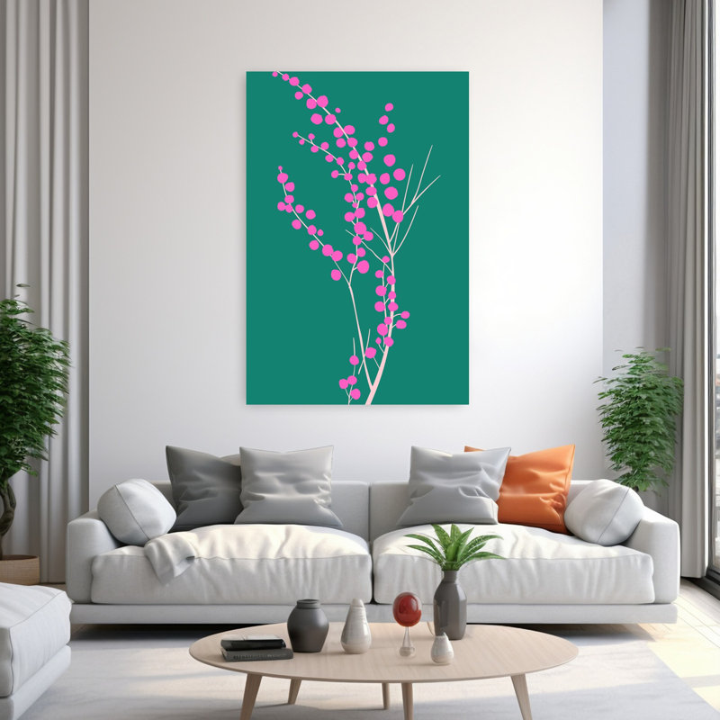 Art contemporain, art contemporain abstrait, H 60 po x l 40 po