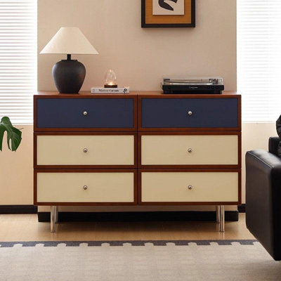 Commode d'appoint avancée en acier inoxydable