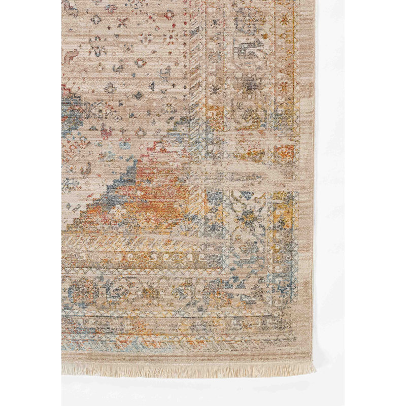 Ethel Multi Color Rug, Rectangle 8' x 10'
