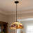 2-light Dimmable Tiffany Chandelier