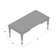 Alantae Extendable Solid Wood Dining Table
