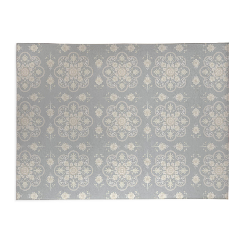 Tapis de lessive Skye, Gris ardoise, Rectangle 5 pi x 7 pi