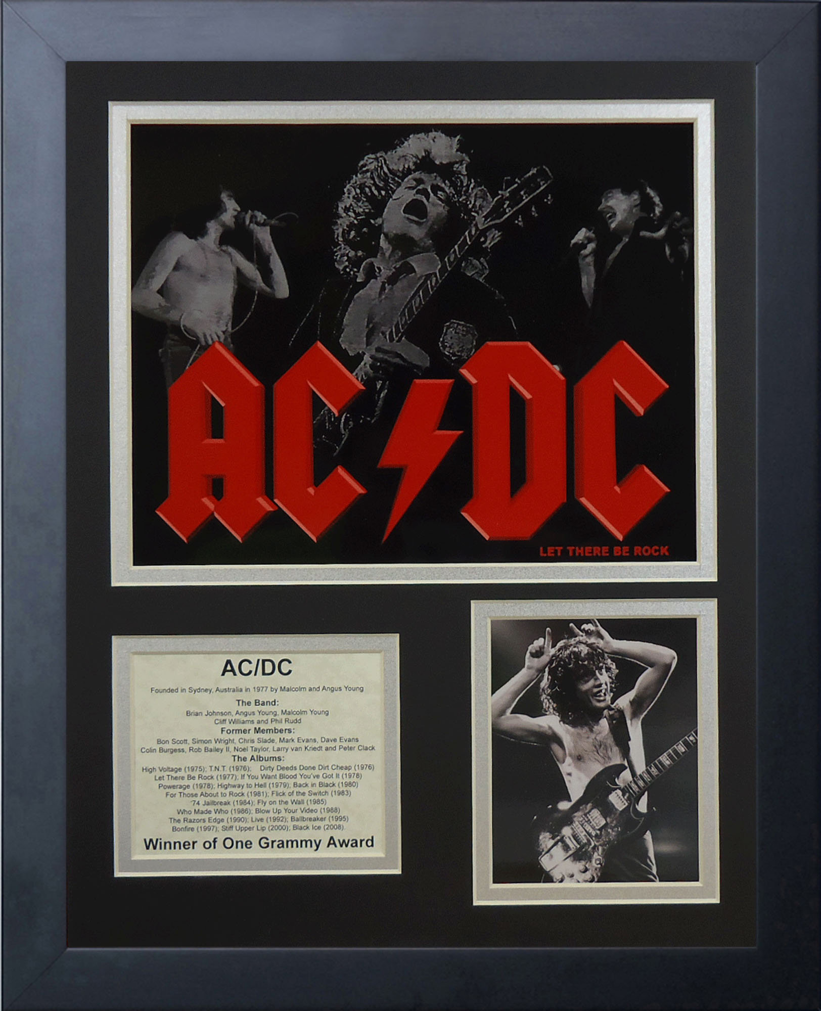 Legends Never Die AC/DC Framed Memorabilia & Reviews - Wayfair Canada