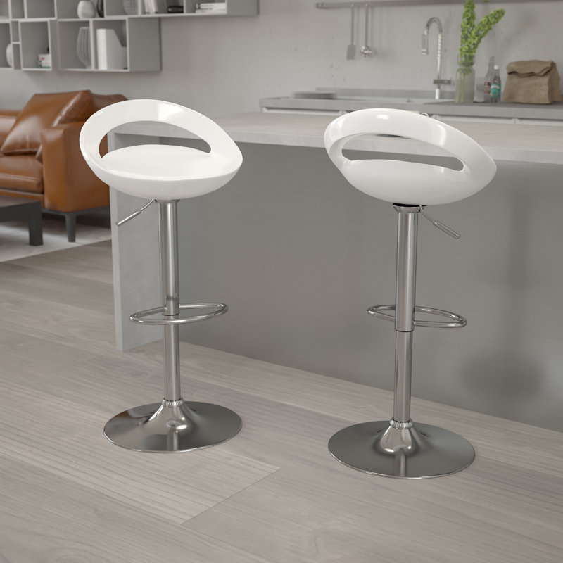Tabouret de bar Minnesota, Blanc