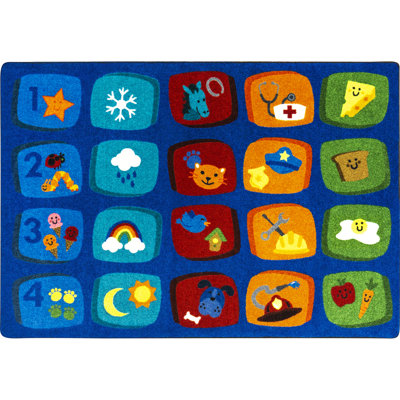 Kid Discovery Blocks Area Rug