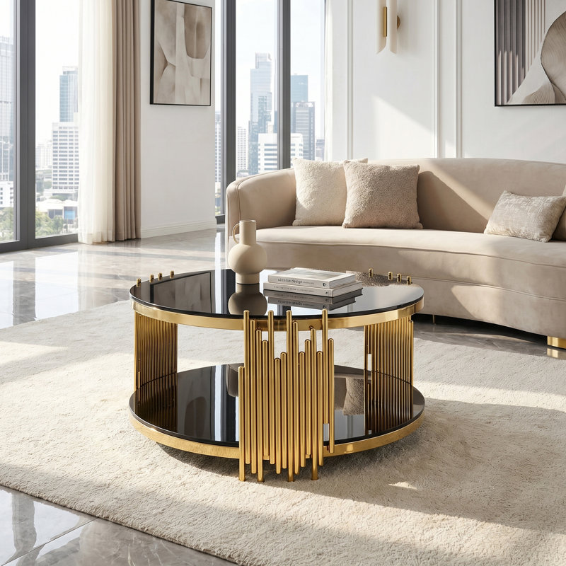 Coffee Table, Gold