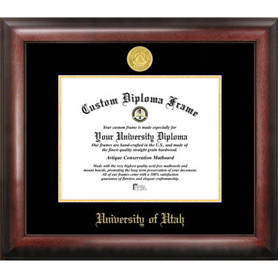 Evyonne Brown Wood Embossed Picture Frame with Mat