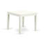 Ensemble de table de salle à manger moderne 5 pièces comprenant une table carrée en bois et 4 chaises Parson rembourrées en lin Shitake foncé, lin blanc-2082833778-2015340266-2015340181