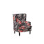 Richburg Upholstered Wingback Chair with Footstool-1780129206