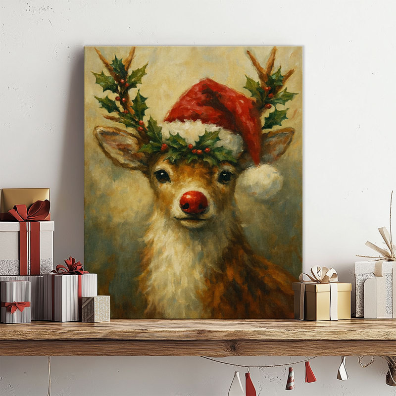 Reproduction sur toile encadrée de P&L Art, H 20 po x l 16 po