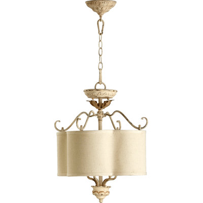 Lustre tambour 4 lumières Solange