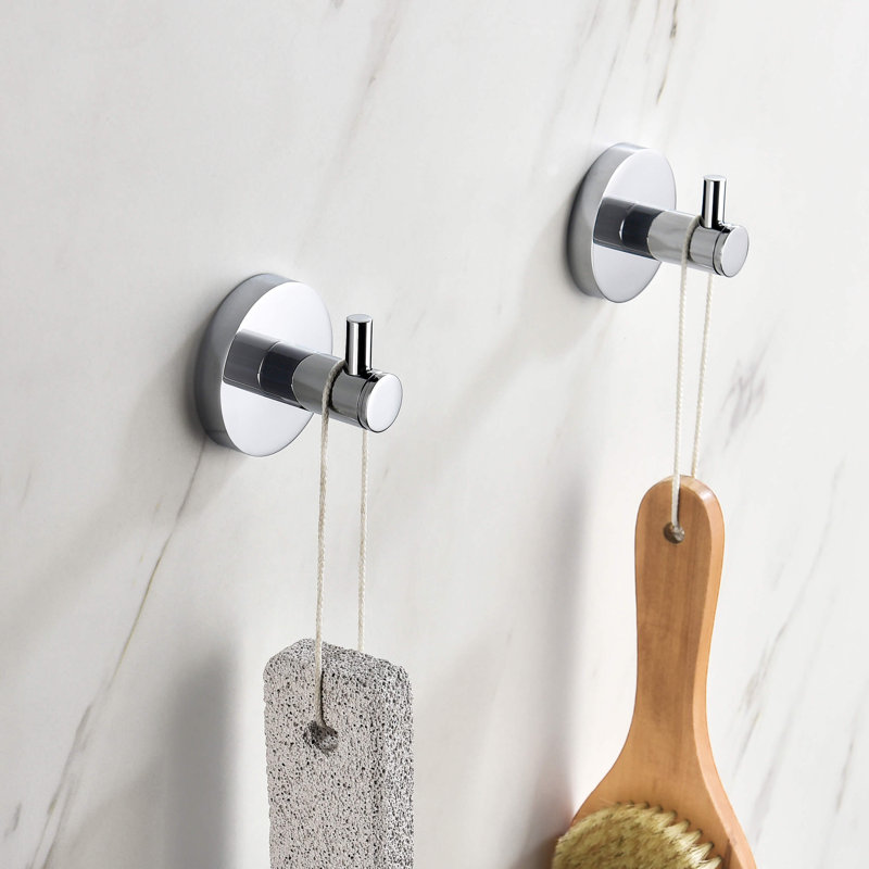 Wall Mounted Robe Hook, Chrome