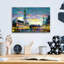 «Brussels Brussels Night» par Pierre Gavidia - peinture sans cadre-68198464
