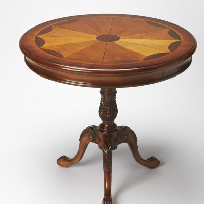 Carissa 30" Round Foyer Table