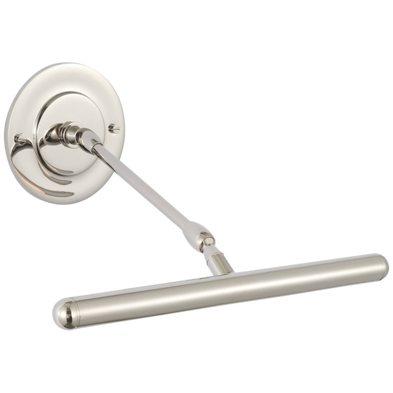 Emery LED Wall Mounted Picture Light By Amber Lewis, Polished Nickel