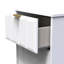 Arnesto 45cm W Manufactured Wood Bedside Table-1284627846