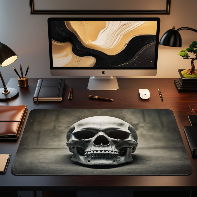 Polyester Desk Pad, 14.4x12.1