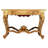 Chateaux De Rochecotte Gilded Console Table