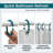 Solid Plastic Shower Curtain Hooks Rings-86773884
