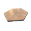 Hexagon Polished Marble Tile,1 box 12 pcs