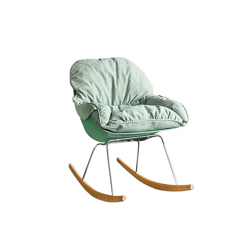 Chaise berçante Minimalist Home, Vert