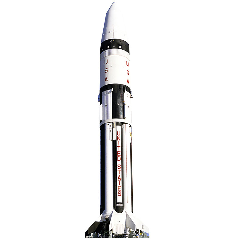 Accroche en carton pour engin d’espace à la fois rocket