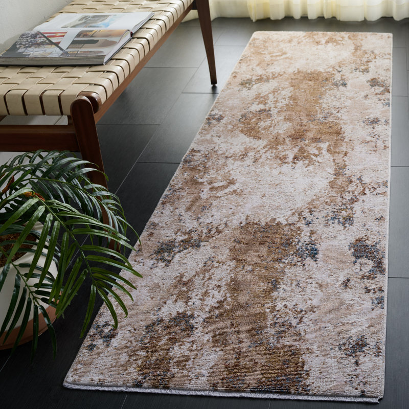 Ellwood Modern 204 Performance Abstract Rug, Runner 2'3" x 8'