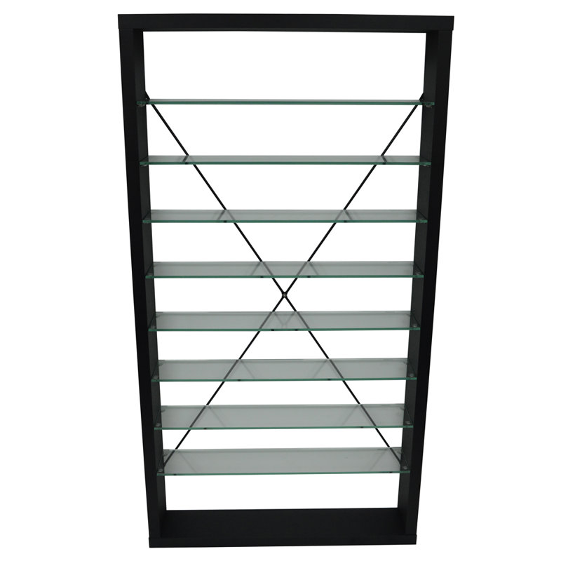 161.5 cm H Multimedia Storage, Black