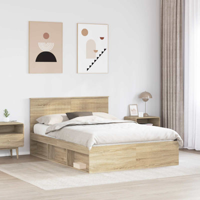 Solid Wood Bed