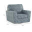 Aurimas Swivel Armchair