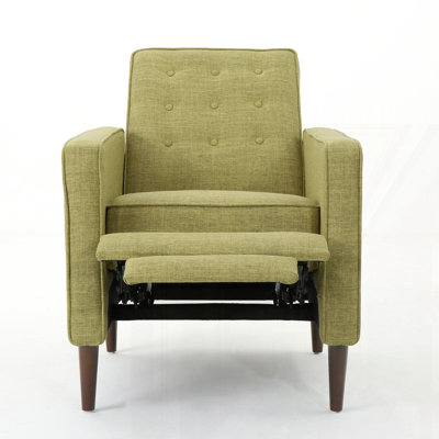 Mid-Century Modern Recliner Pushback chair