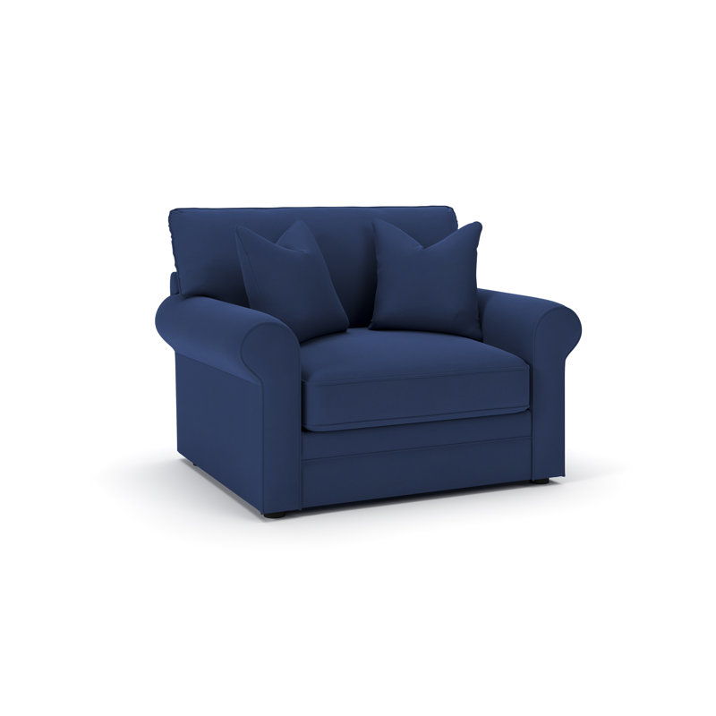 Charlie Chair And A Half, Canvas Navy