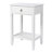 Two-Layer Bedside Cabinet Table With Drawer