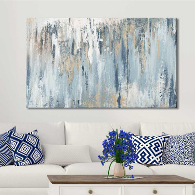 Illusion bleue - impression
