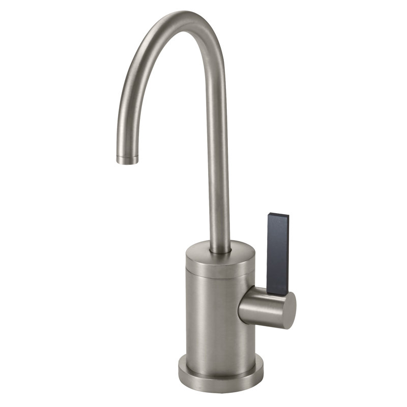 Corsano Contemporary Single Handle Combo Hot and Cold Water Dispenser with BFB Series Handle, Antique Nickel Flat