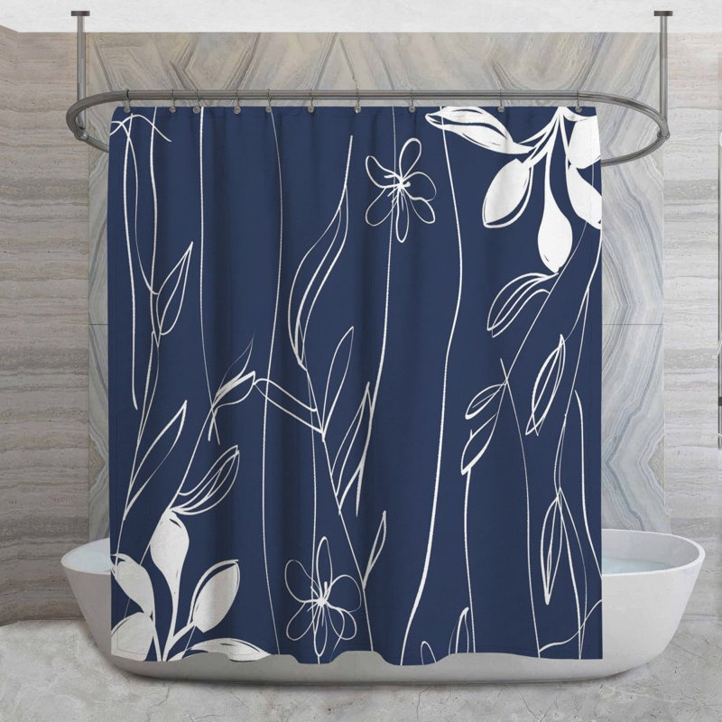 Rideau de douche Galati, H 73 po x l 70 po