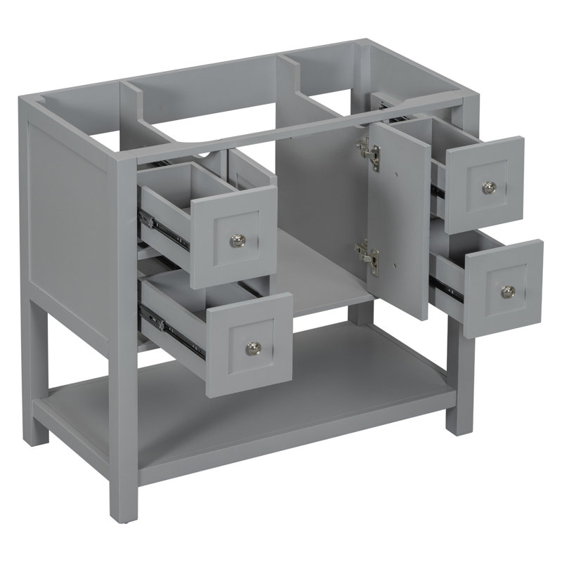 35.6'' Single Bathroom Vanity Base Only