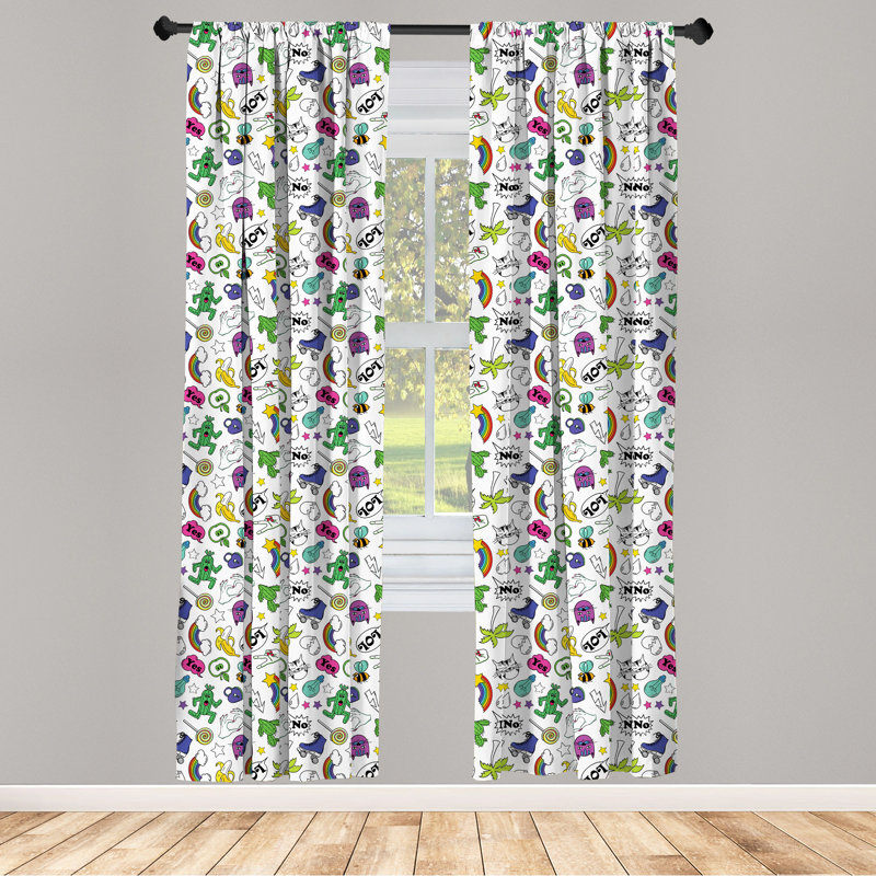 Room Darkening Sliding Panel Pair, 28" x 95"