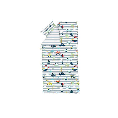 Flexa Transportation 100% Cotton Sheet Set