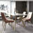 Modern Rectangular Rock Slab Dining Table Sets-110979454